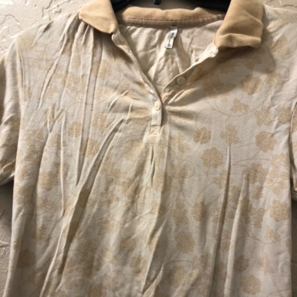 white stag white floral patterned shirt